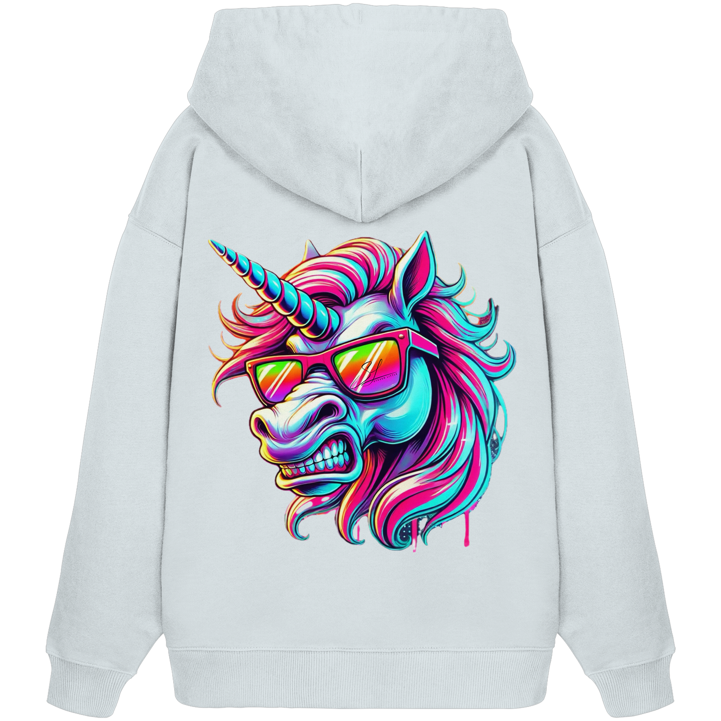 Funky Unicorn - Organic Oversized Hoodie