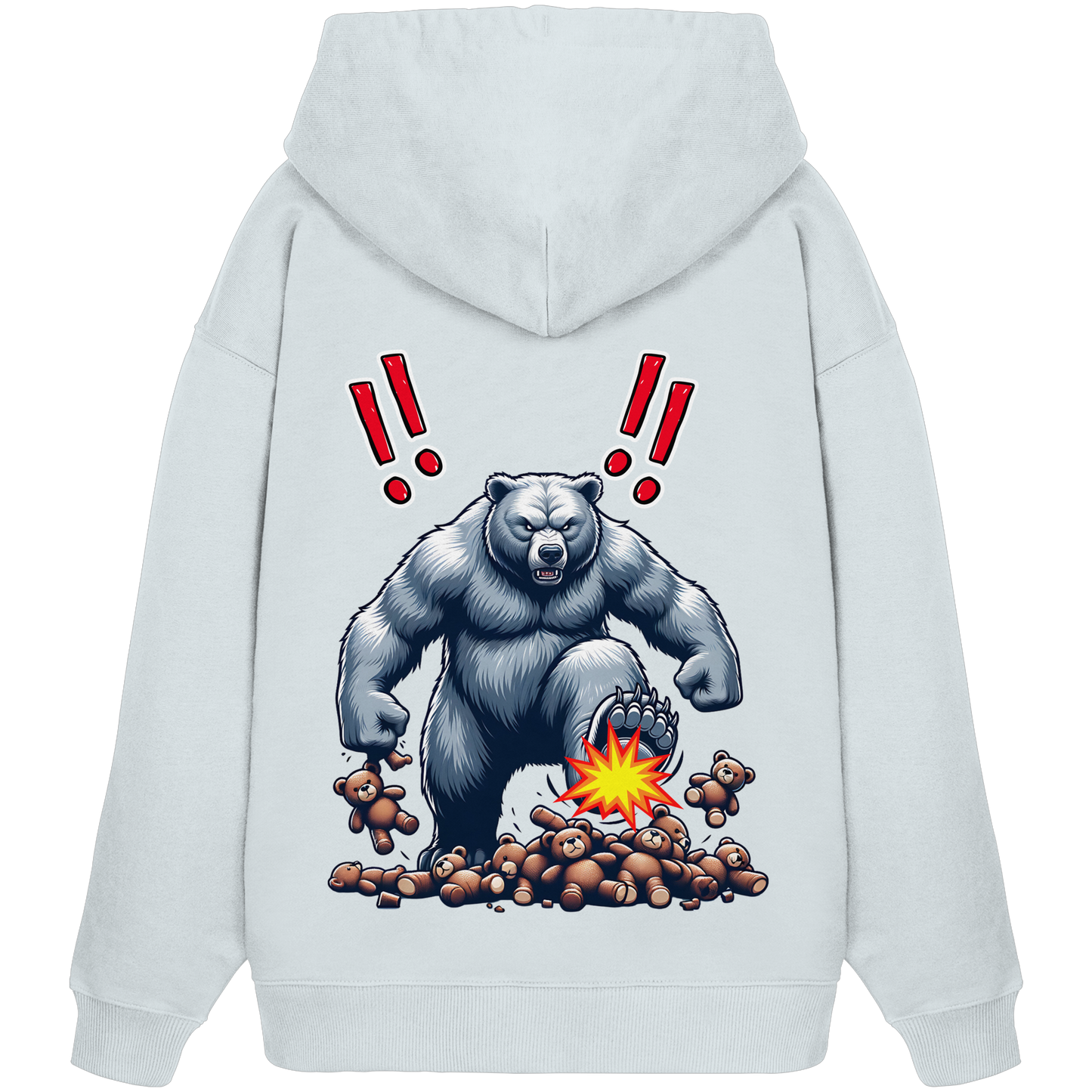 Teddy Terror - Organic Oversized Hoodie