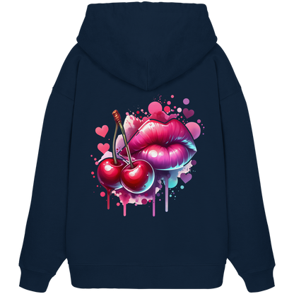 Cherry Kiss - Organic Oversize Hoodie