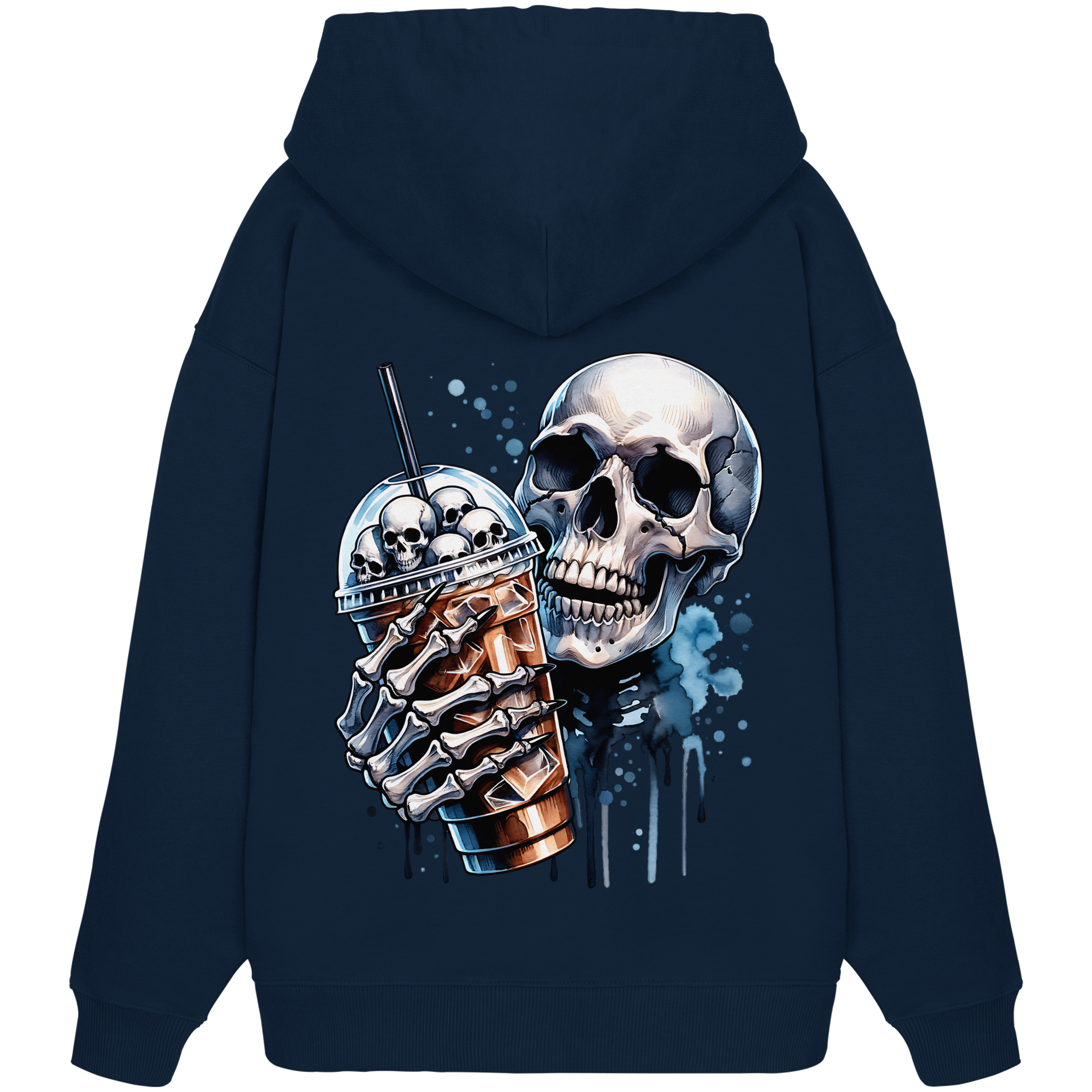 Chill Skull - Organic Oversize Hoodie