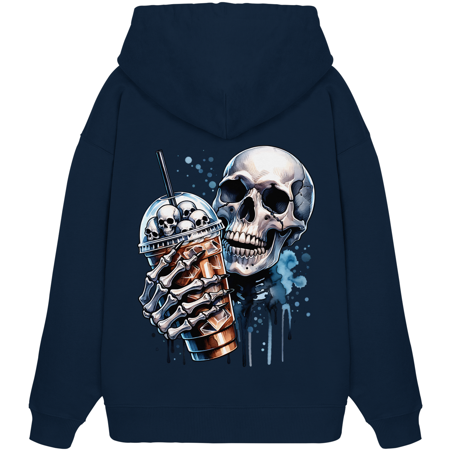 Chill Skull - Organic Oversize Hoodie