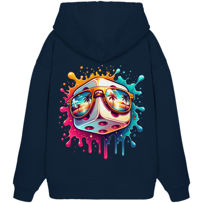 Sunset Vibes Dice - Organic Oversize Hoodie