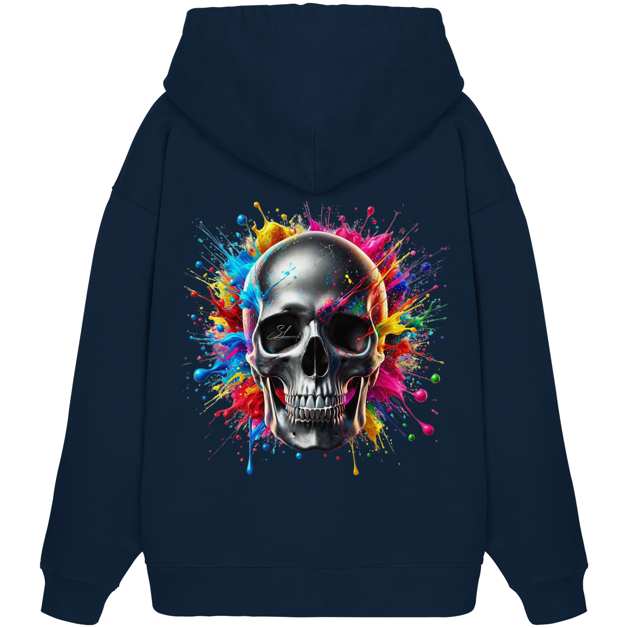 Explosion de vie - Sweat à capuche oversize bio