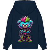 Punk Neon Teddy - Organic Oversize Hoodie
