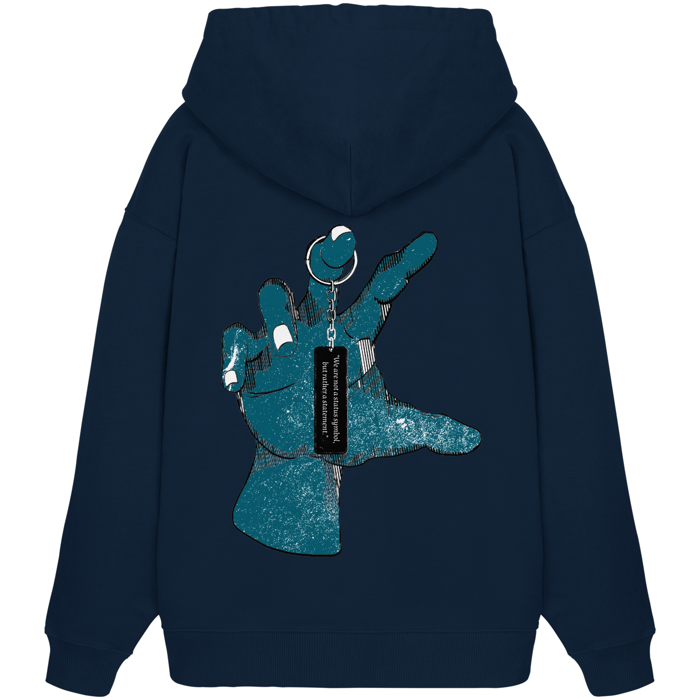 Statement Hand - Organic Oversize Hoodie