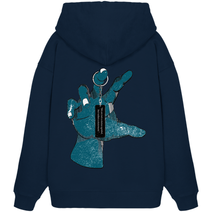 Statement Hand - Organic Oversize Hoodie
