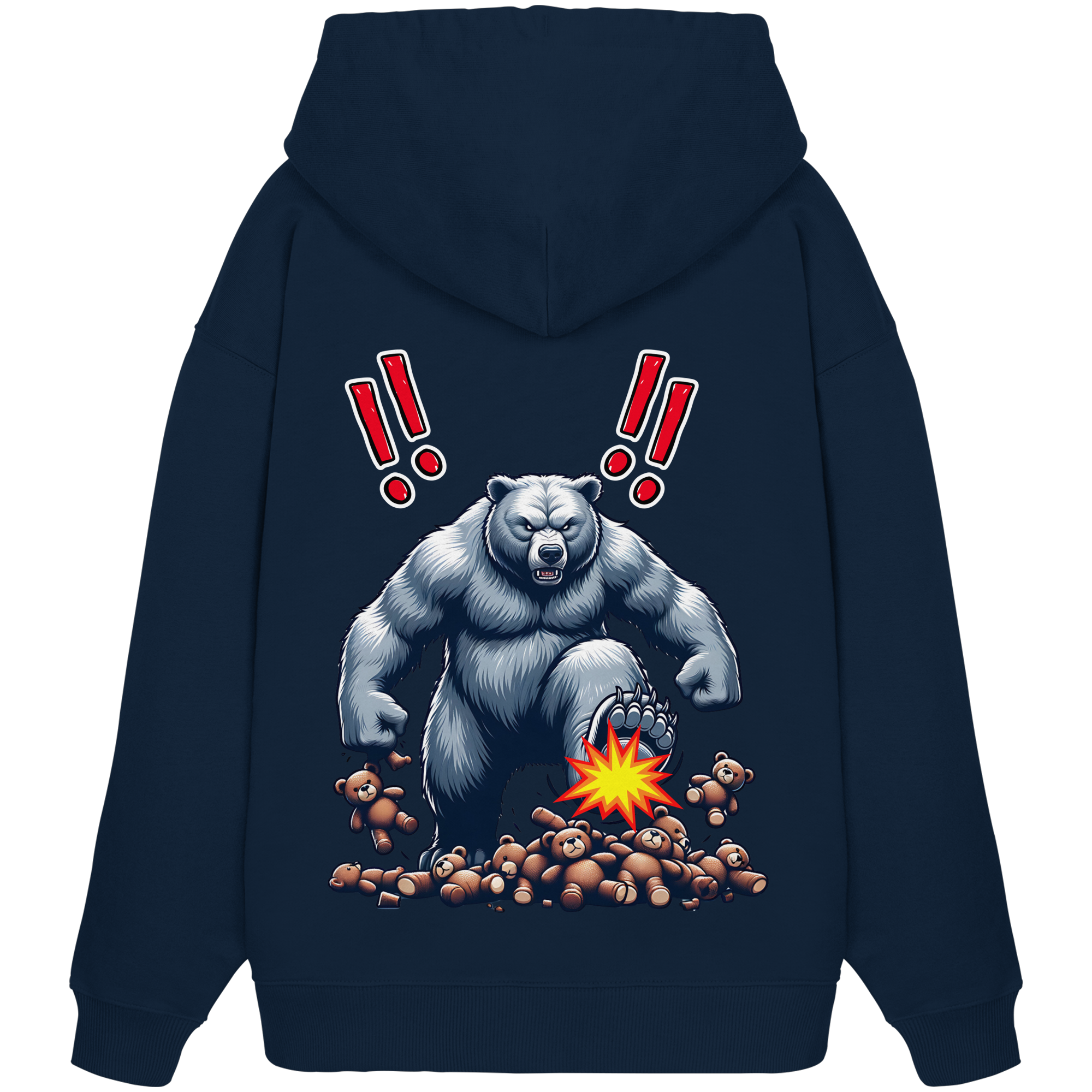 Teddy Terror - Organic Oversize Hoodie