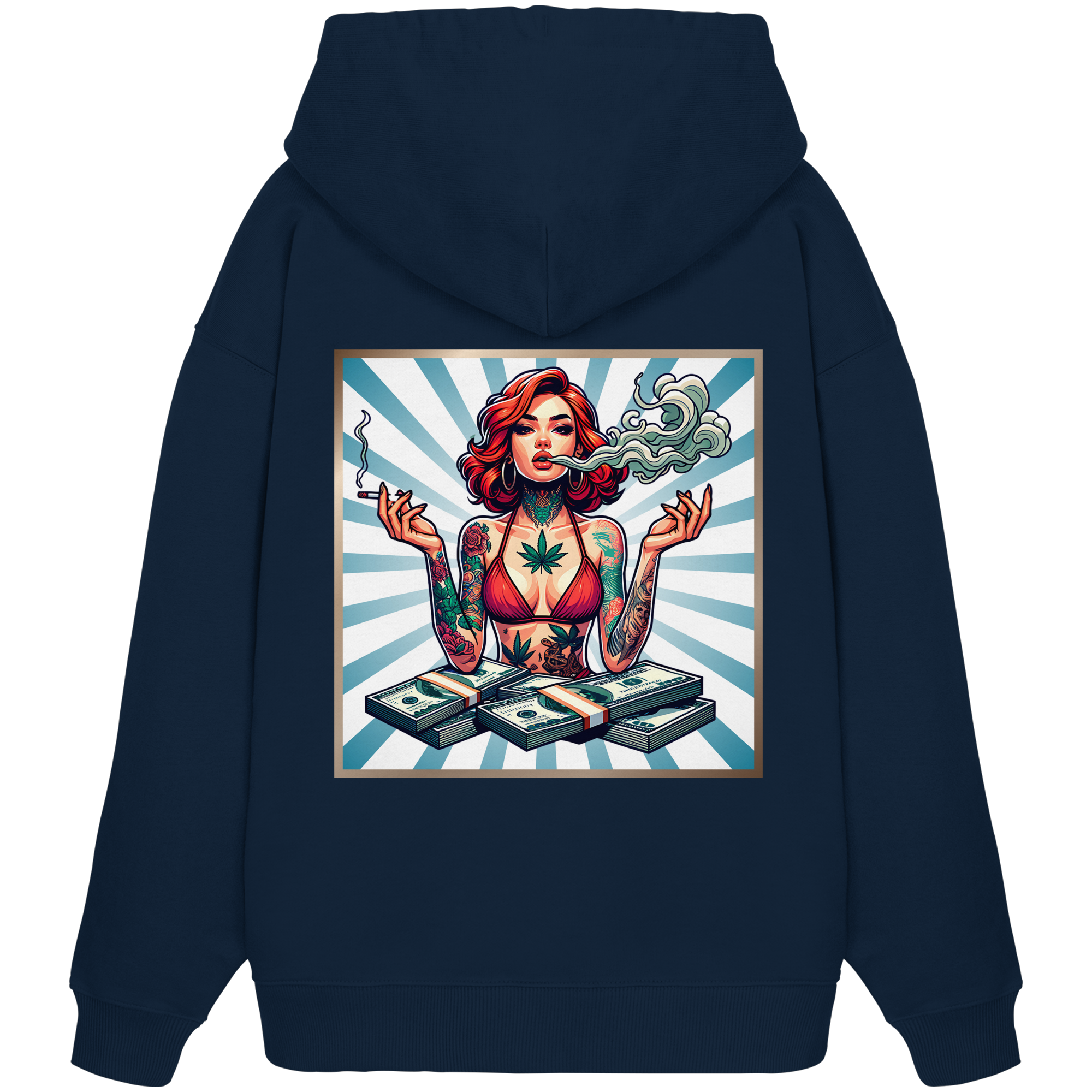 Rebel Rich - Organic Oversize Hoodie