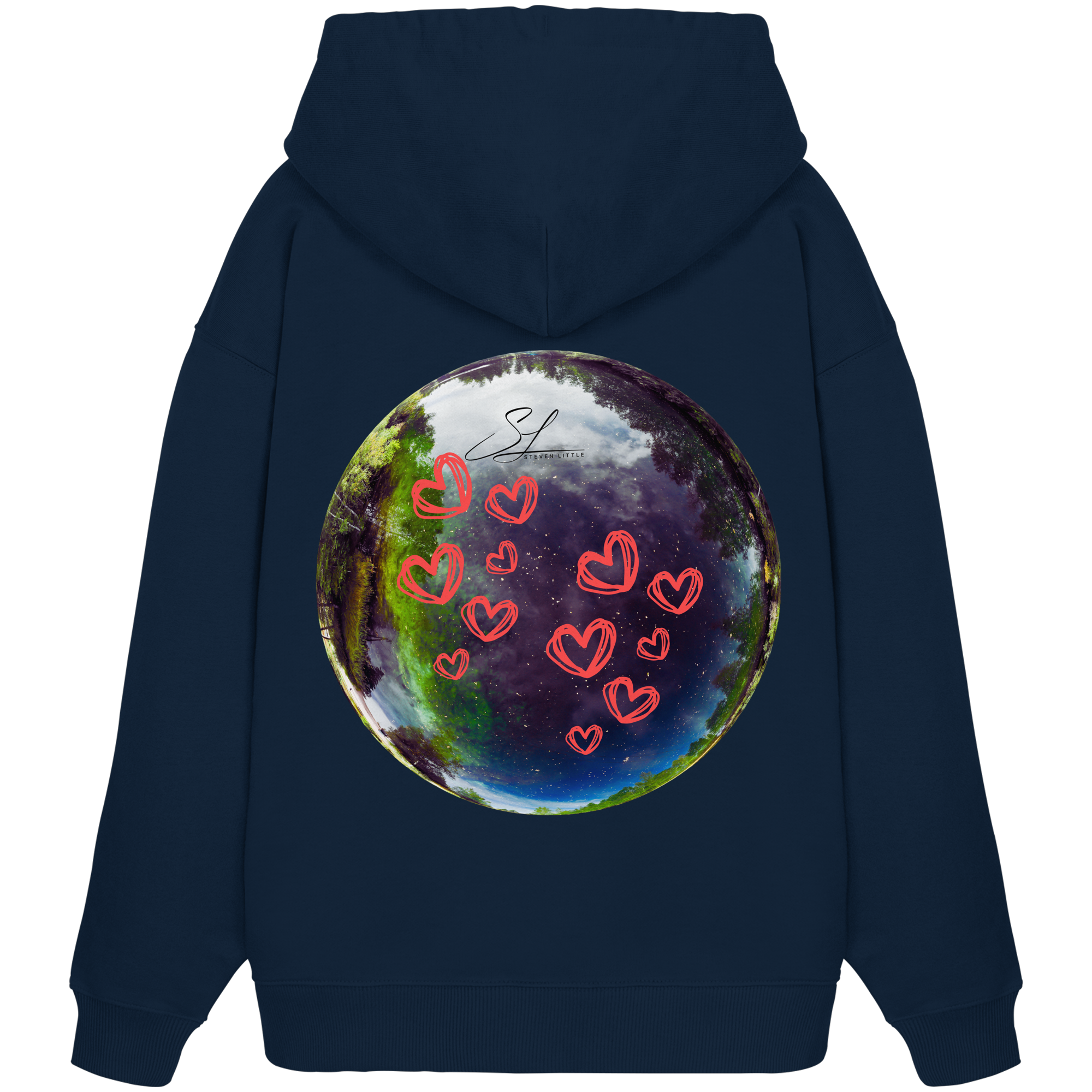 Love our World - Organic Oversize Hoodie