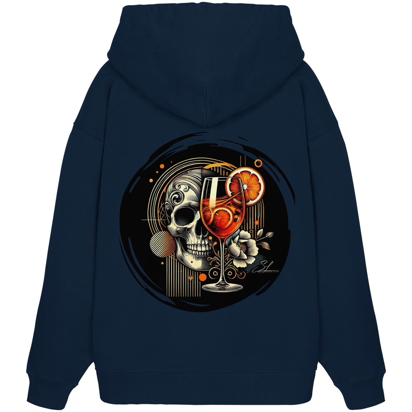 Esprit de la nuit - Sweat à capuche oversize bio