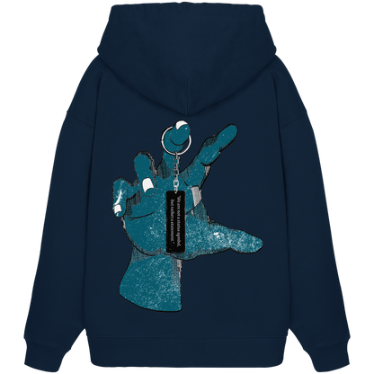 Statement Hand - Organic Oversize Hoodie
