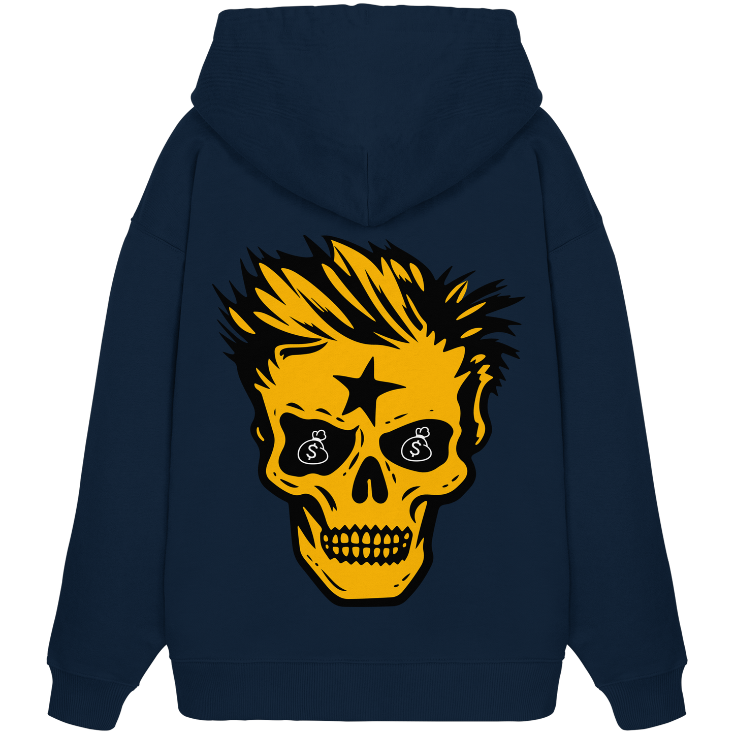 Golden Skull Dreams - Organic Oversize Hoodie