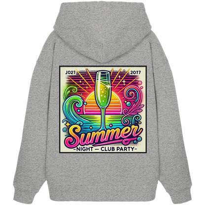 Summer Party Vibes - Organic Oversize Hoodie