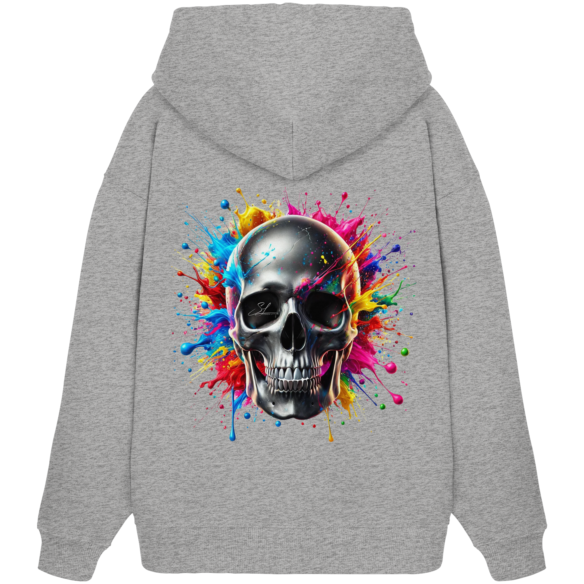 Explosion de vie - Sweat à capuche oversize bio
