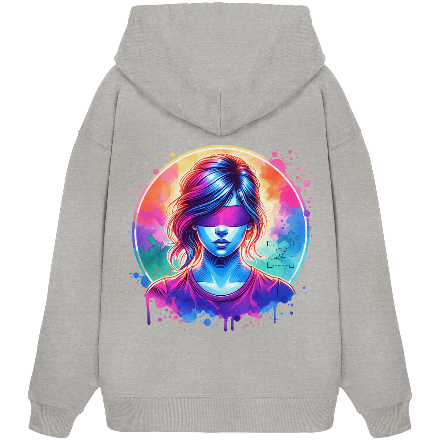 Mystic Vision - Sweat à capuche oversize bio