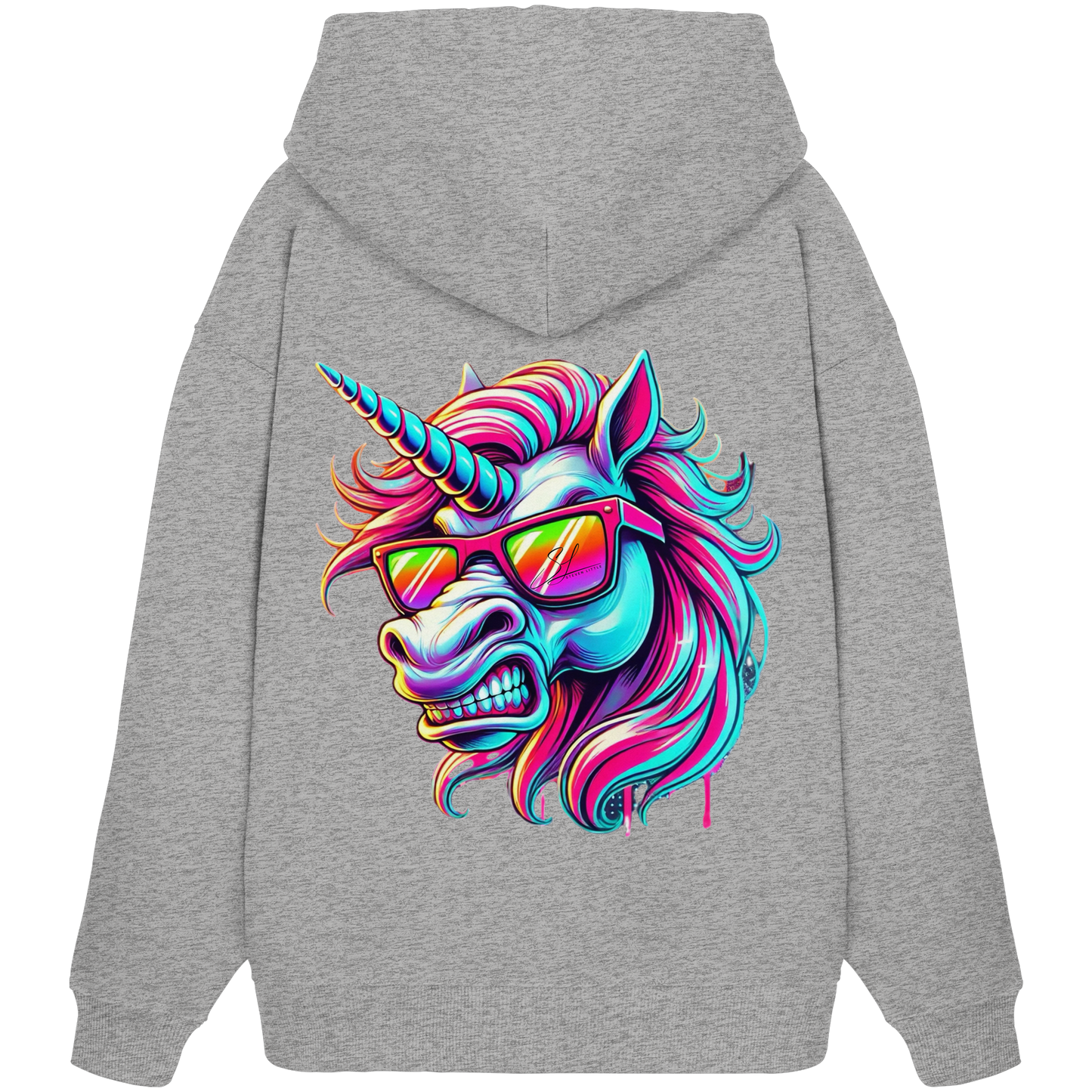 Funky Unicorn - Organic Oversize Hoodie