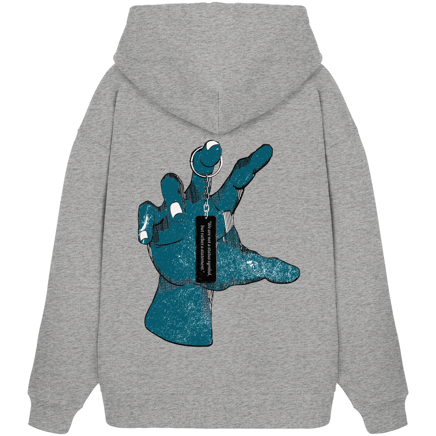 Statement Hand - Organic Oversize Hoodie