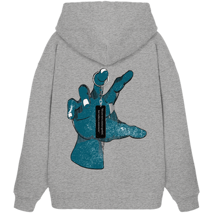 Statement Hand - Organic Oversize Hoodie