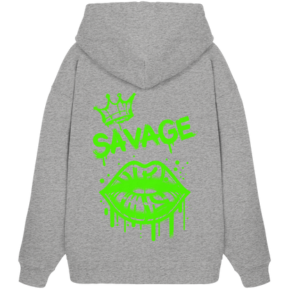 Kiss of Attitude - Organic Oversize Hoodie