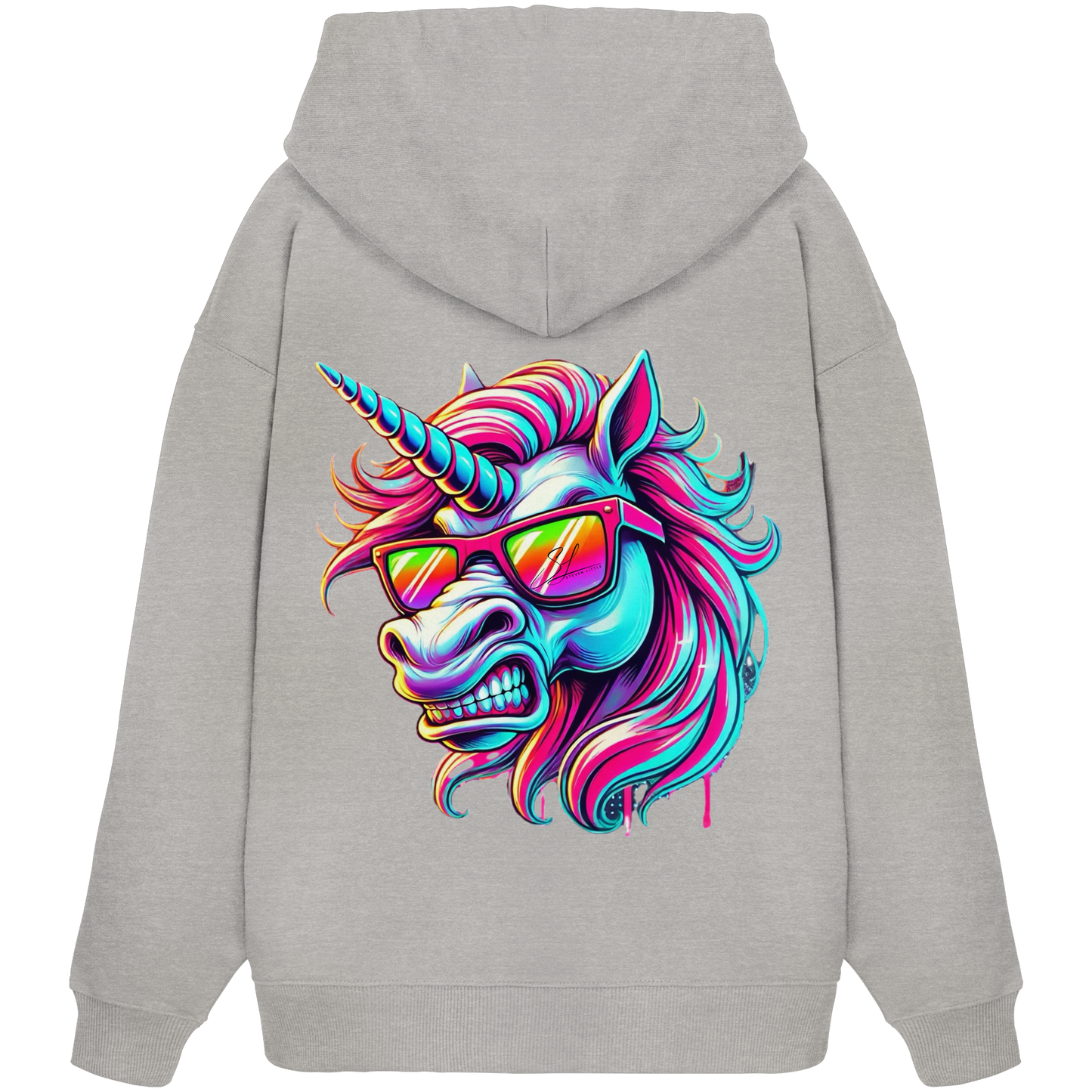 Funky Unicorn - Organic Oversized Hoodie