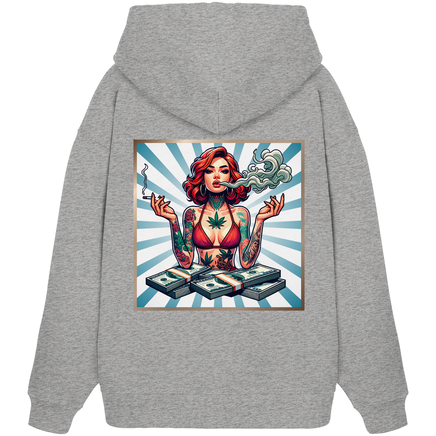 Rebel Rich - Organic Oversize Hoodie