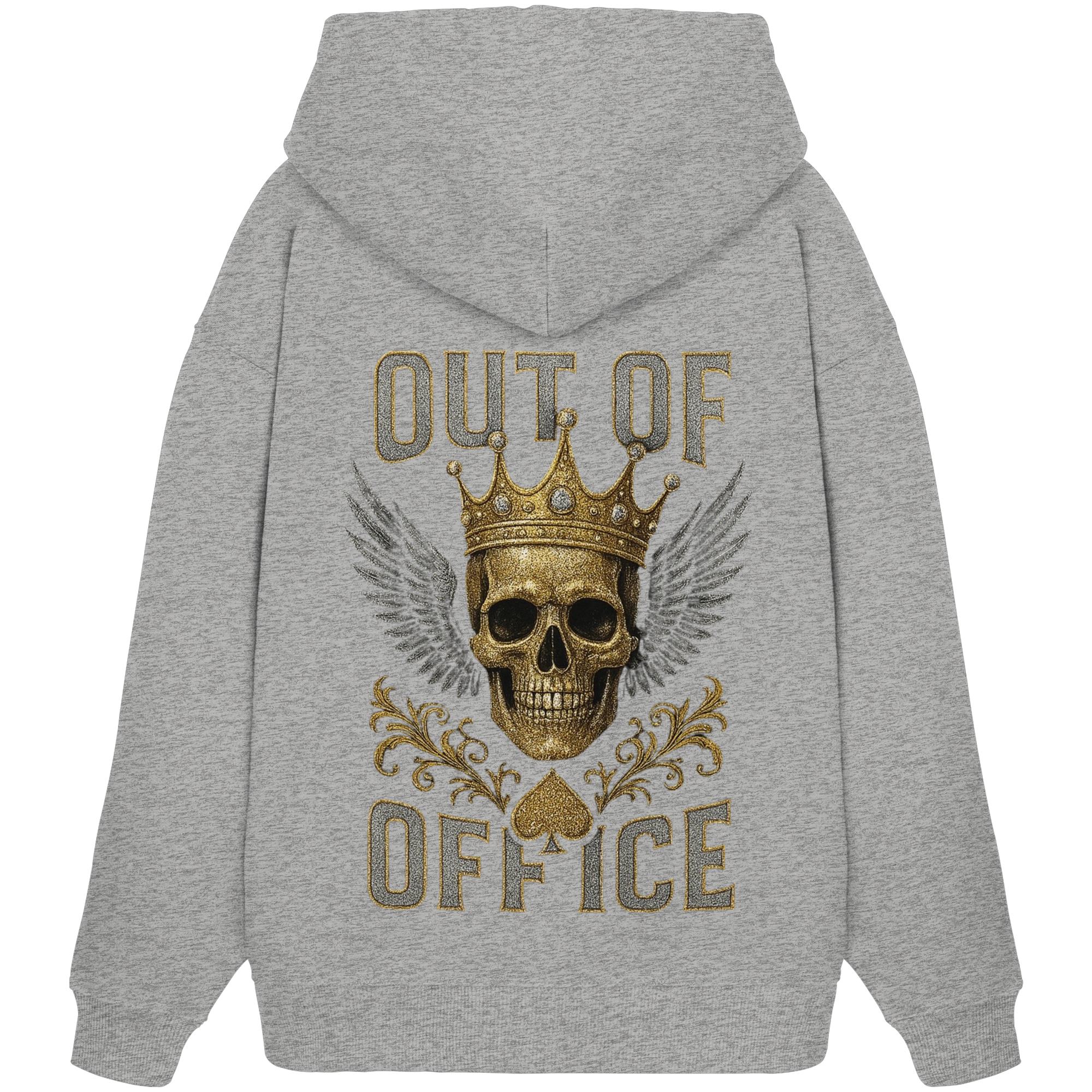King out of Office - Organic Oversize Hoodie