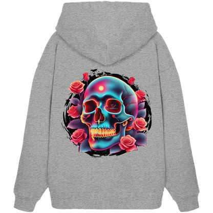 Glow Skull - Organic Oversize Hoodie
