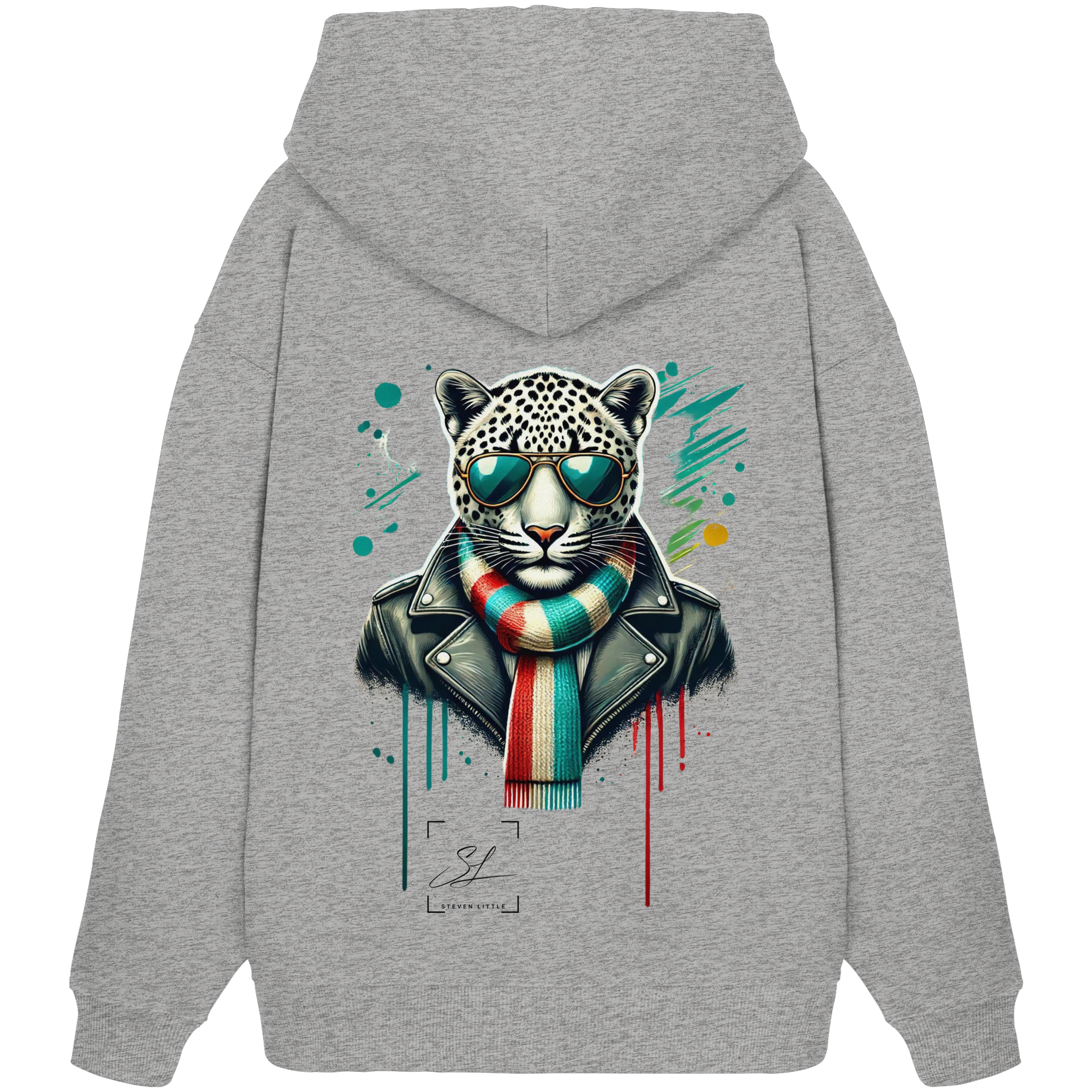 Urban Leopard - Organic Oversize Hoodie