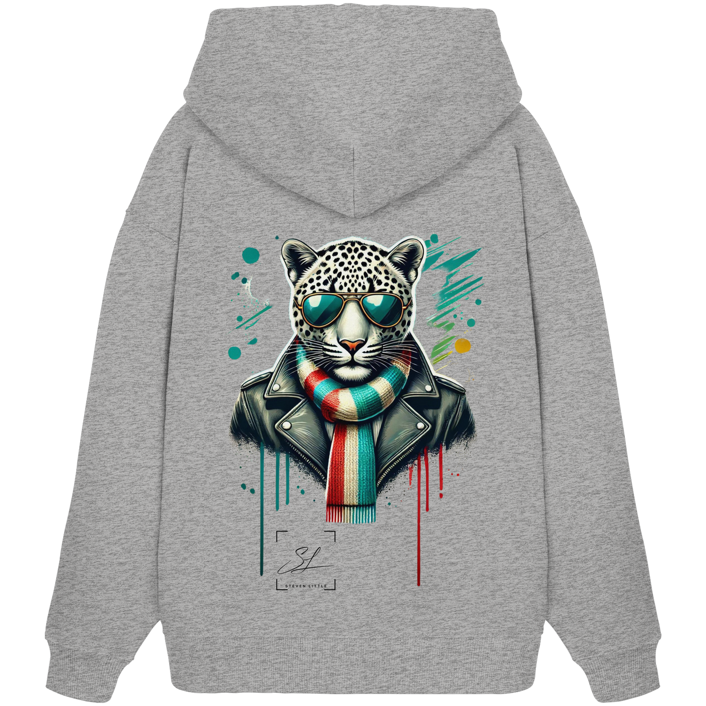 Urban Leopard - Organic Oversize Hoodie