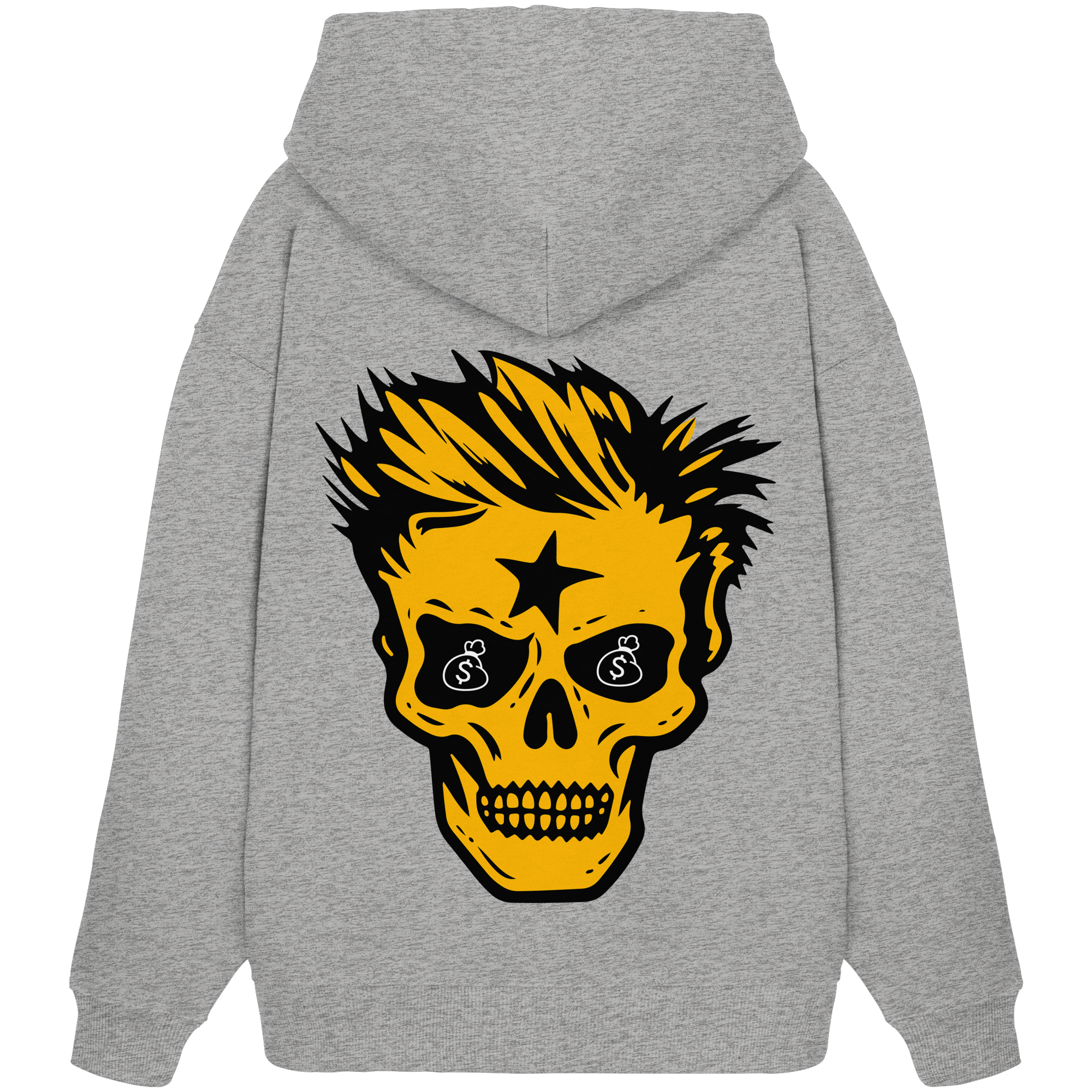 Golden Skull - Organic Oversize Hoodie