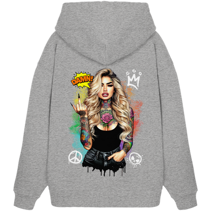 Ink Queen - Organic Oversize Hoodie