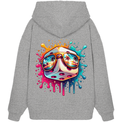 Sunset Vibes Dice - Organic Oversize Hoodie