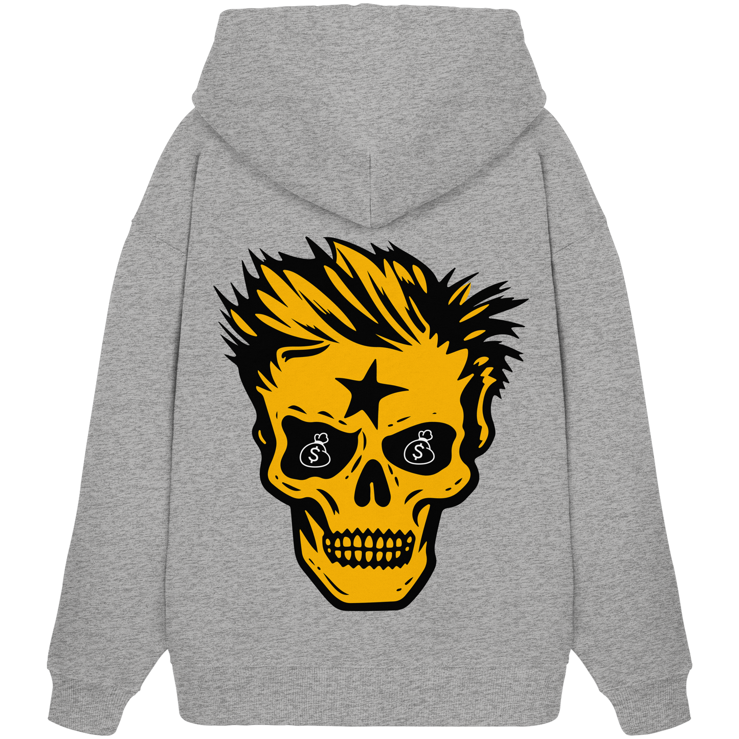 Golden Skull Dreams - Organic Oversize Hoodie