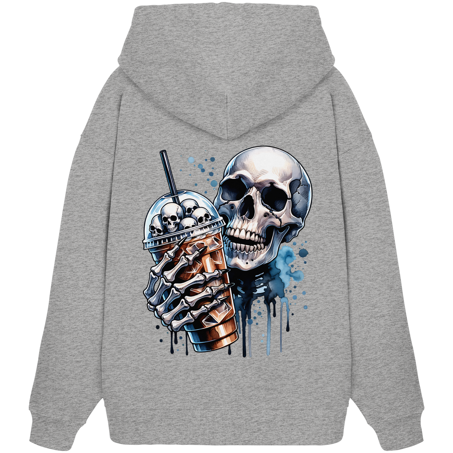 Chill Skull - Organic Oversize Hoodie