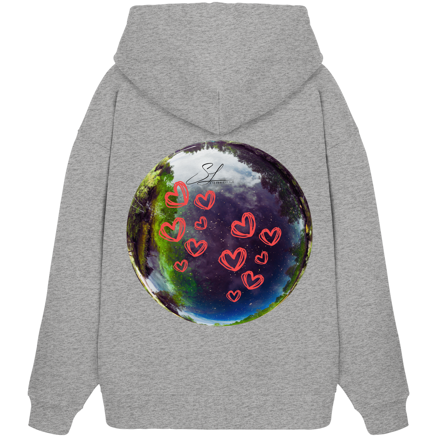Love our World - Organic Oversize Hoodie