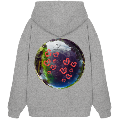 Love our World - Organic Oversize Hoodie