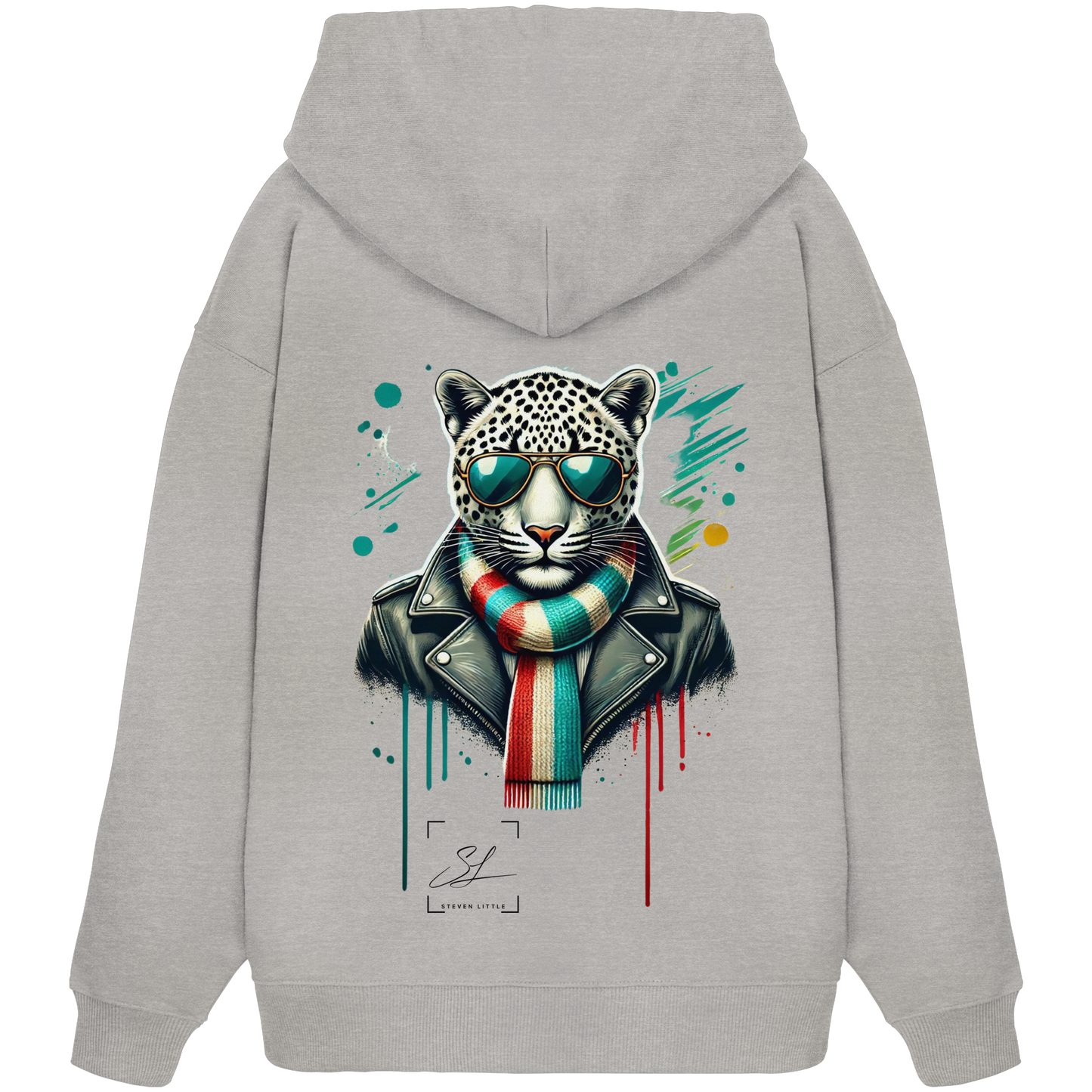 Urban Leopard - Organic Oversized Hoodie