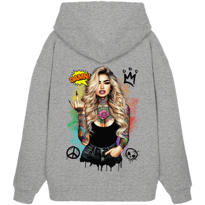 Ink Queen - Organic Oversize Hoodie