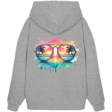 Tropical Sunset Glasses - Organic Oversize Hoodie