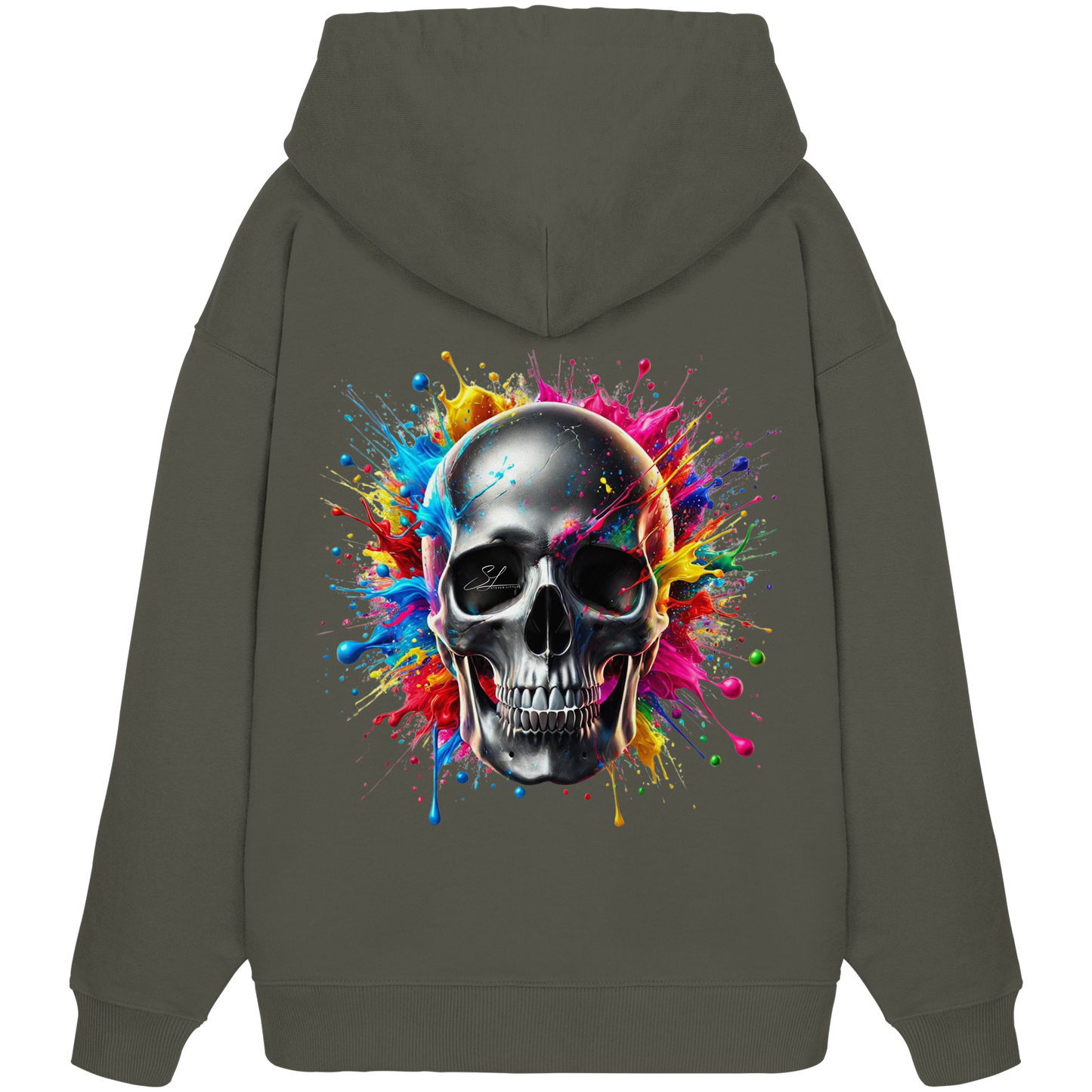 Explosion of Life - Organic Oversize Hoodie