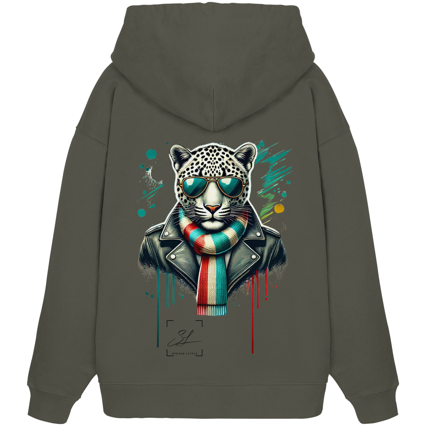 Urban Leopard - Organic Oversized Hoodie