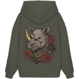 Inked Rhino - Organic Oversize Hoodie