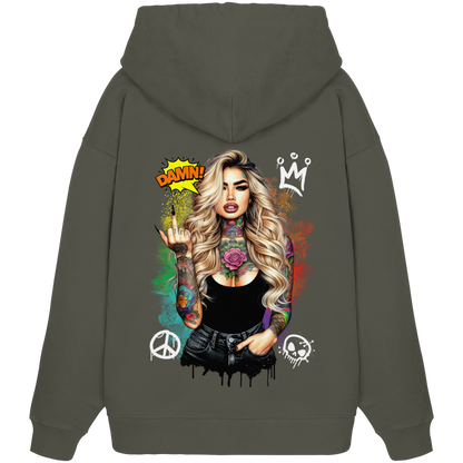 Ink Queen - Organic Oversize Hoodie