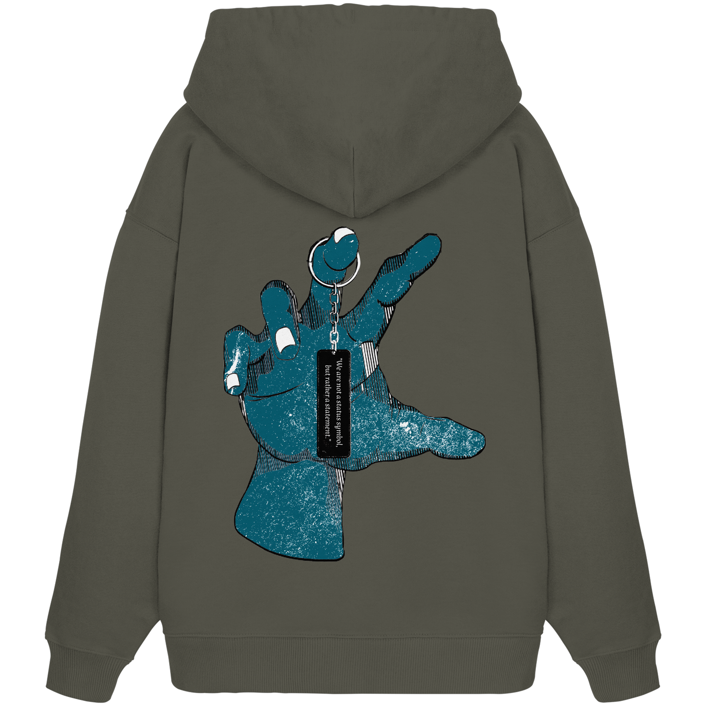 Statement Hand - Organic Oversize Hoodie