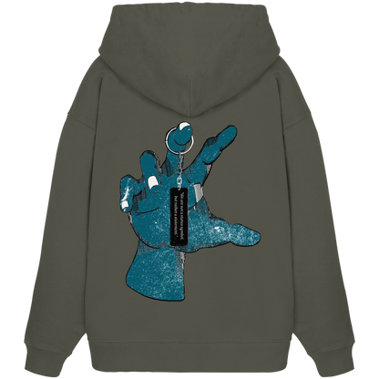 Statement Hand - Organic Oversize Hoodie