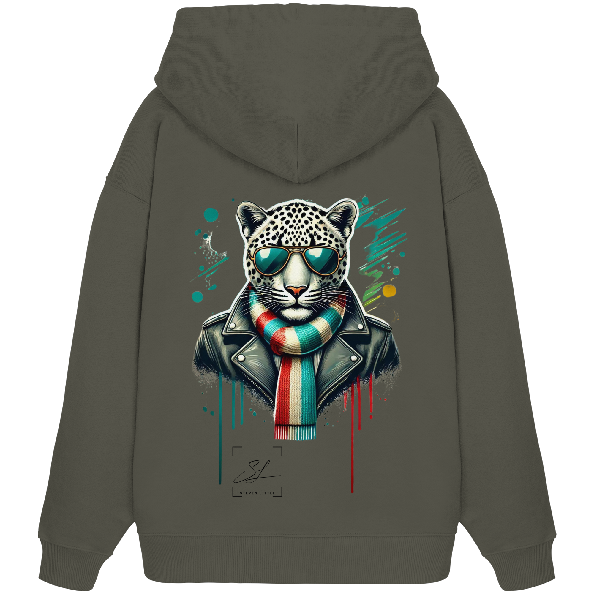 Urban Leopard - Organic Oversize Hoodie