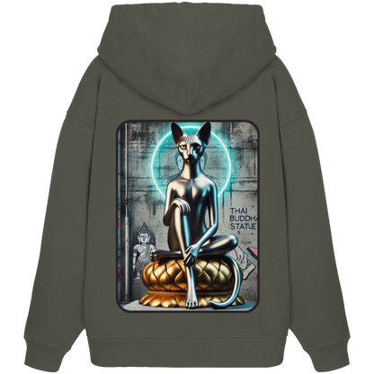 Mystic Cat - Organic Oversize Hoodie
