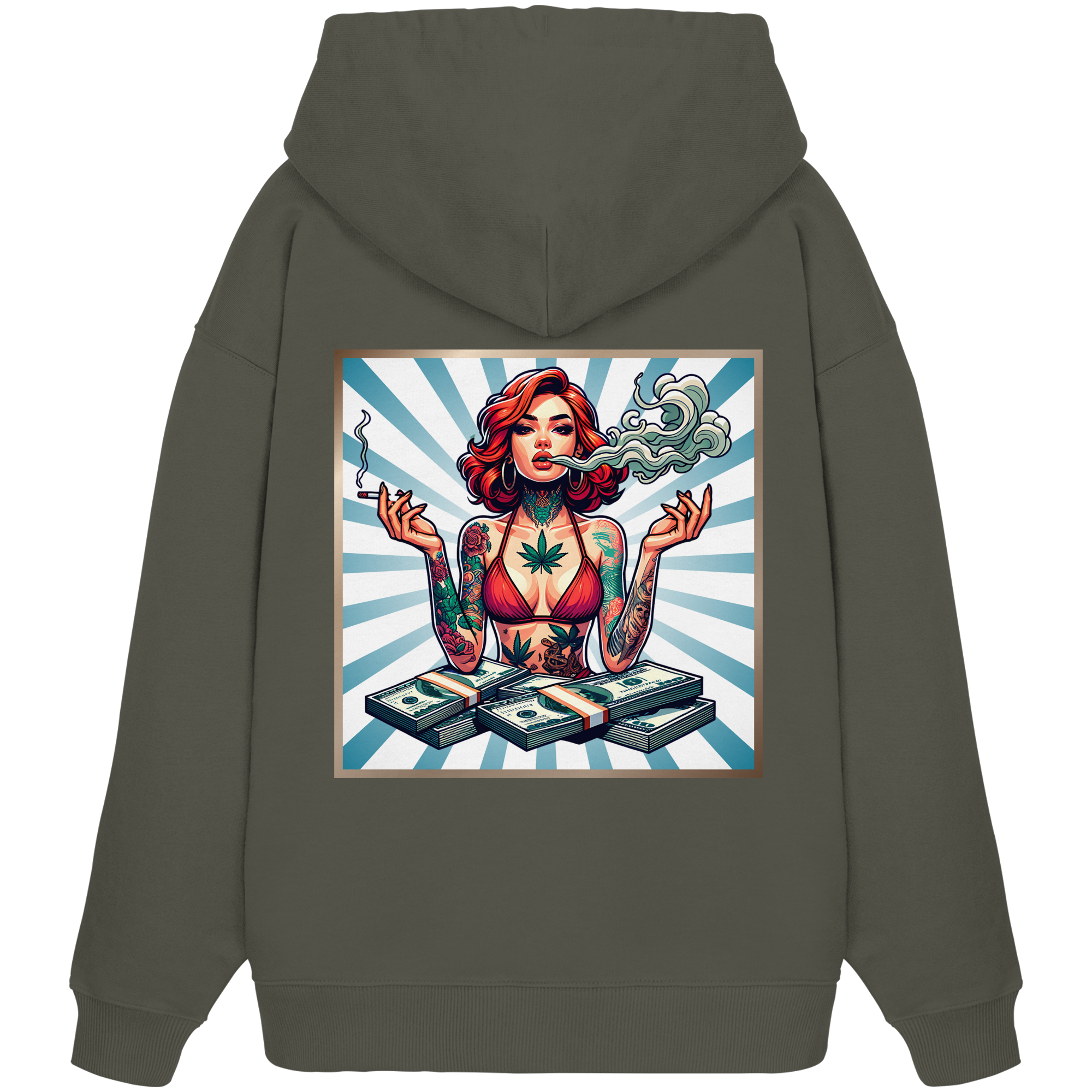 Rebel Rich - Organic Oversize Hoodie