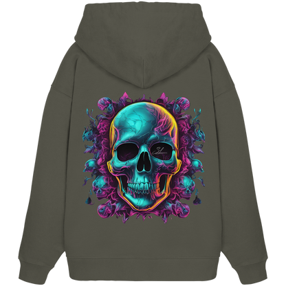 Galactic Skull - Organic Oversize Hoodie
