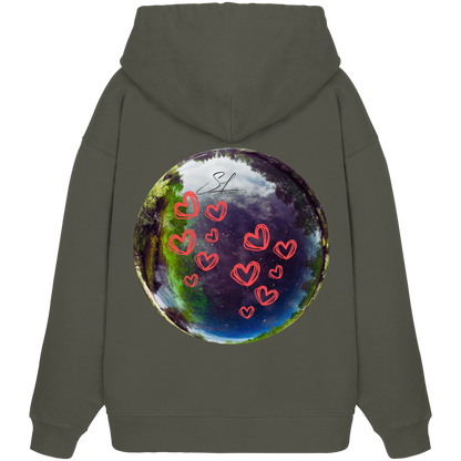 Love our World - Organic Oversize Hoodie